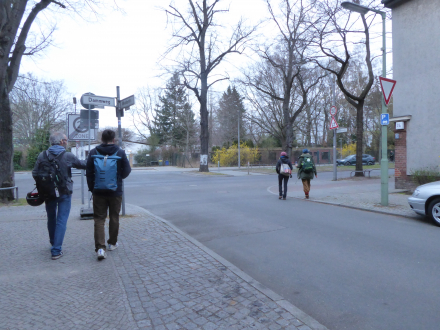 Spaziergang durch die Weiße Siedlung,